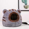 Detachable Winter Cat Bed Cute Cat Ears Tent Cozy Cave New Puppy House  Pet Supplies