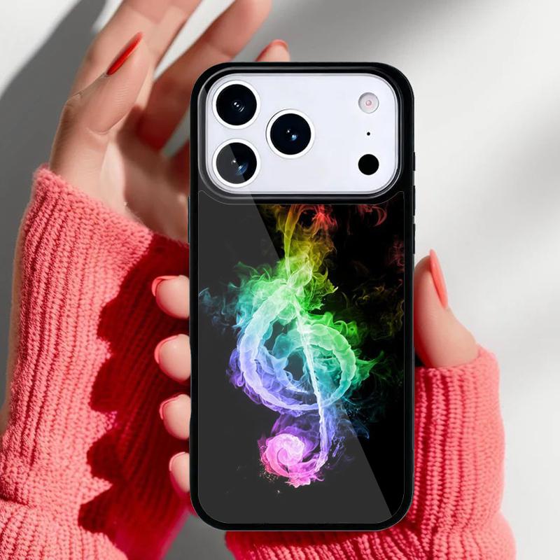 Musical Notes Classical Music Art Phone Case for iPhone 17 Air 16e 15 14 13 Pro Max Back Cover for 12 11 Pro Coque