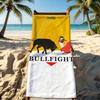 Bullfighting Spanish Towel For Outdoor Camping Beach Towel Super Absorbent Quick-Drying Summer Towel