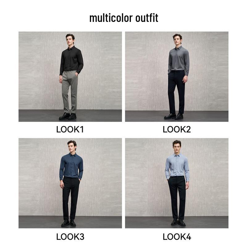 Erdos (EMZ) Men's Business Casual Long-Sleeve Shirt