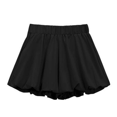 High-waisted Flower Bud Shorts New Casual Loose Summer Loose Lantern Small Pumpkin Fluffy Flower Bud Pants