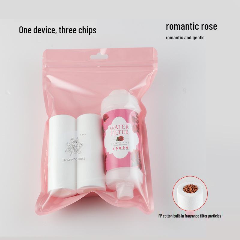 Multi-Use Fragrance Filter Set: Shower Head, Washing Machine, Toilet, Pre-filter with Replaceable PP Cotton Core