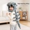 China Dinosaur Park Cute Plush Skeleton Headgear Hat - Creative Toy for Kids