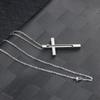 Adjustable Length Square Toothpick Necklace Retractable Push-pull Fruit Pick  Hiking