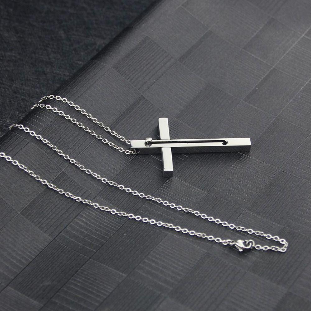 Adjustable Length Square Toothpick Necklace Retractable Push-pull Fruit Pick  Hiking