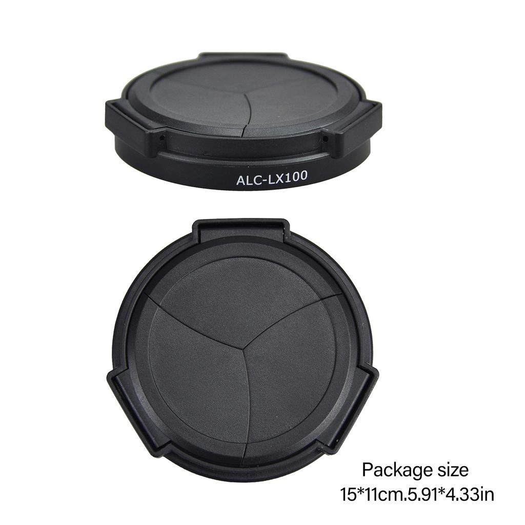 ALC LX100 Auto Lens Caps Self-Retaining Automatic Lens Protector for DMW LFAC1 Camera Essential Lens Cover