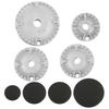 Replacement Burner Cover Stovetop Burner Accessories High Temp Resistant Gas Stove Burner Cover Set for Samsung Matag Stovetops