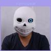 Game Halloween Undertale Mask Sans Mask Fancy Ball Latex Helmet Cosplay Blue