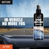 Nano Anti-Mist Glas Spray, Gebruikt voor Helder Zicht Anti-Condens op Auto Ruiten, Helmen, Voorruiten en Binnenruiten, Sneldrogende Vloeistof
