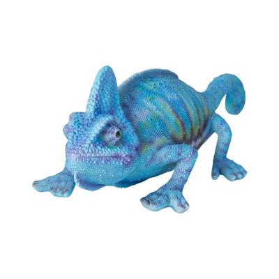 Ubia Blue Chameleon 25 X 10.5 X 8.2 Cm Doll Figurine Ornament Animal Garden Decor Chameleon H14177-3