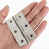 10Pack Stainless Steel Door Hinges, Cabinet Doors, Windows, Wooden Boxes, Flat Hinges for Home Furnishings Hardware Accessories