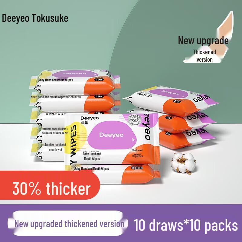 DeYou Portable Hand & Mouth Wipes