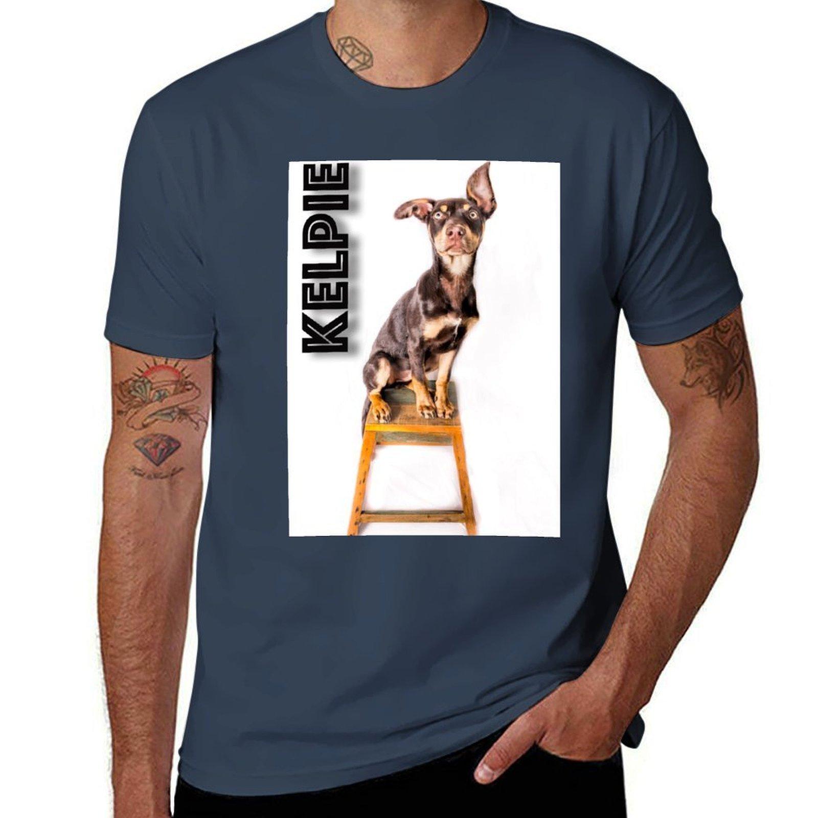 Kelpie Tshirt Streetwear Print Tee Shirt S