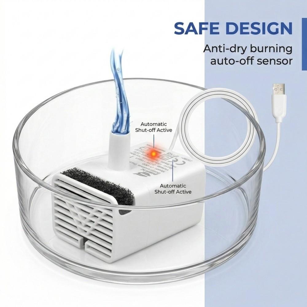 DC 5V Cat Fountain Pump Ultra Quiet Replacement Pump Pet Water Pump  Dog Water Fountain