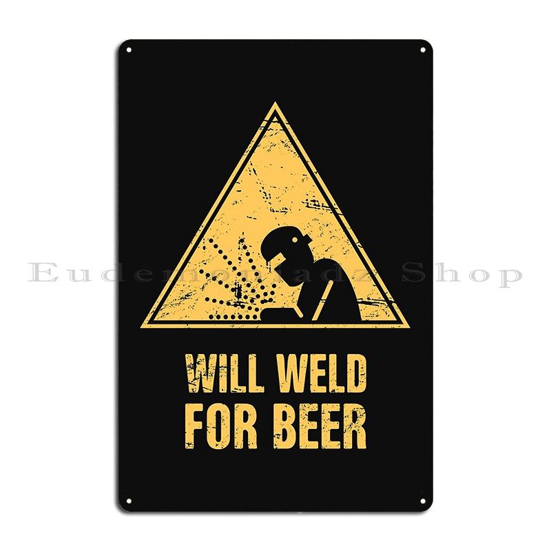 Welding There's No App for That Funny Gift for Welders I'm Not Just A Walder Metal Vintage Wall Decor Garage Tin Sign Poster
