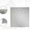 2 Heavy Duty Range Hood Grease Filter Improved Remainder Capturing System For Cleaner Kitchen Air