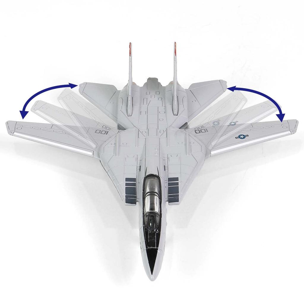 PLATZ WALTERSONS US Navy Tomcat Black Aces Aircraft Carrier Enterprise Section A Finished Product F-14 VF-41 &