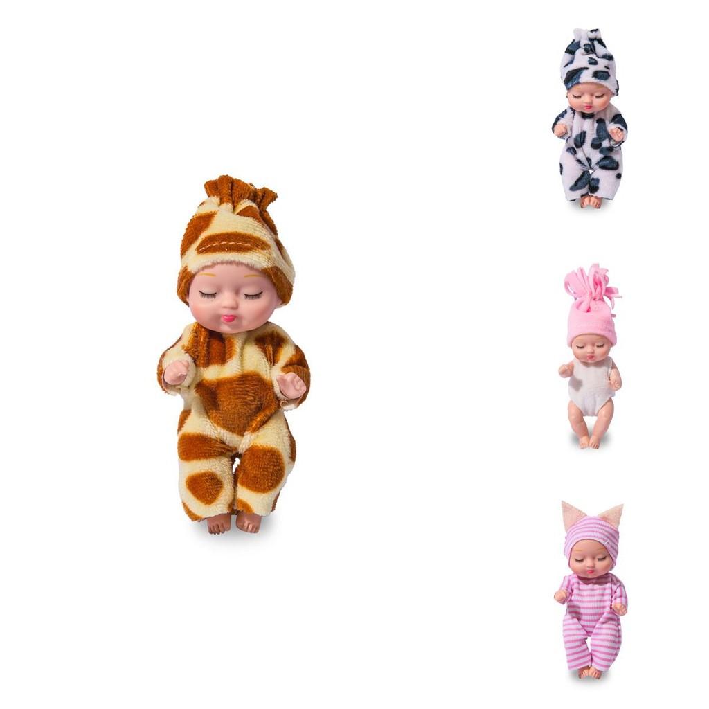 Reborn Sleeping Doll Girl Pvc Bjd Toy With Adjustable Joints And Soft Clothes