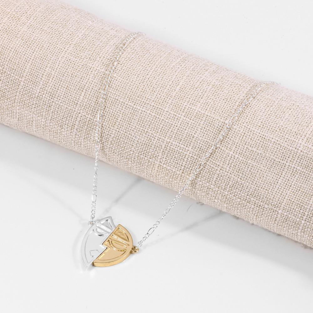 Stylish 2021 Geometric Heart Shaped Collarbone Chain Necklace For Women With Elegant Design