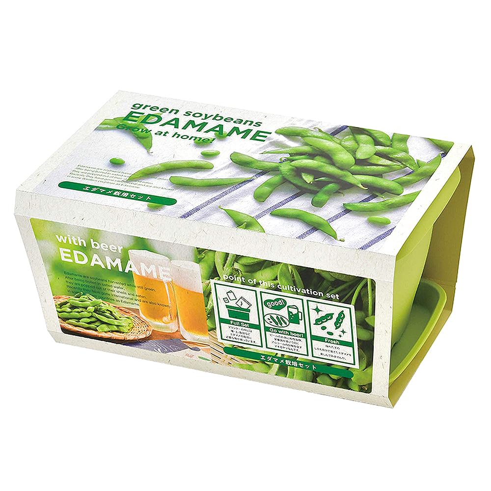 

ITANSE Набор для выращивания растений Enjoy Planter Vegetable Edamame, набор из 1 предмета на выбор Можно выращивать в помещении [Вариант выращивания]