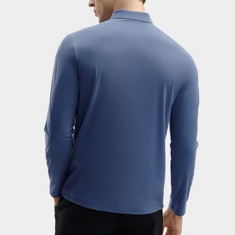 New FILA Polo Shirt Men's Purple Light Blue F11M412210F-BU