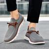 Men's Casual Dress Sneakers Oxfords Business Mesh Breathable Walking Shoes Tennis Lightweight Fashion Flat Sport Large Size40-48