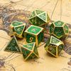 DND Dice Set, Dungeons and Dragons Dice with D20 Metal Dice Set for D and D Dice or RPG Role Playing MTG Tabletop Board Games, Shadowrun Pathfinder
