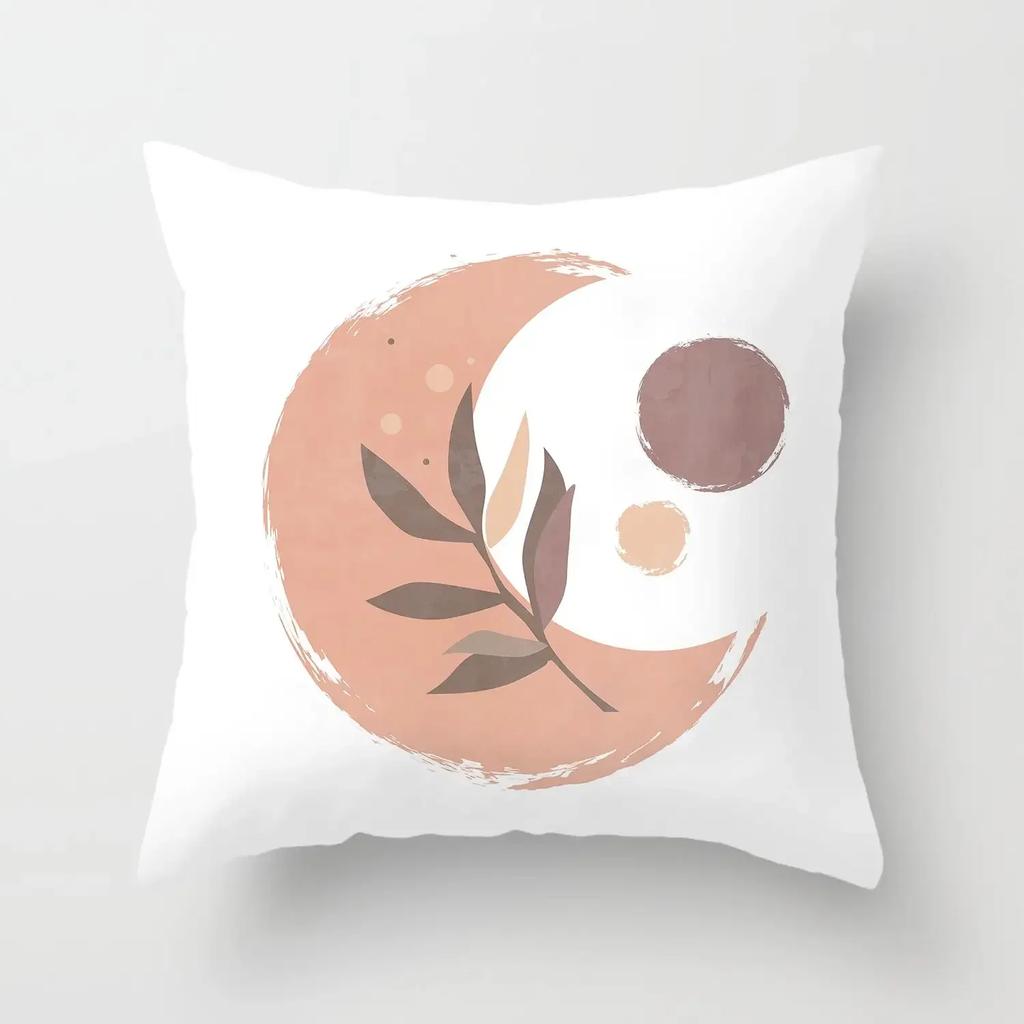 Home Sofa Chair Decor Pillowcase Modern Abstract Painting Pillowcase Geometric Cushion Cover