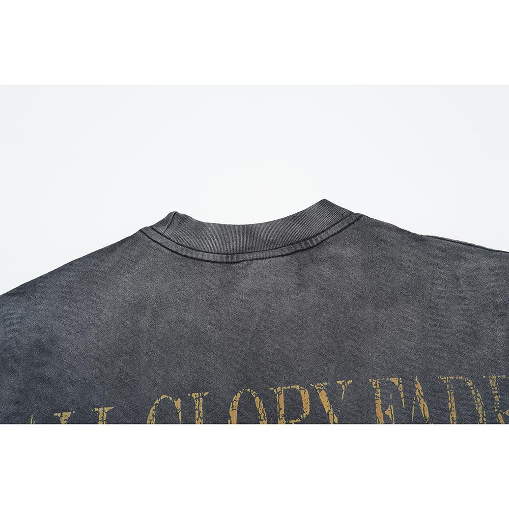 V531 Vale Forever Valley Sport VAKTHUND STOR T-SKJORTE Sommer Street Trendy T-skjorte