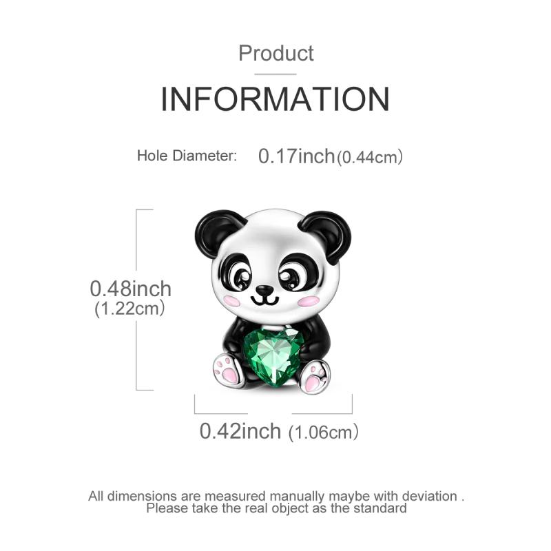 Original Copper Rabbit Robot Facial Rotation Charms Inlaid Zirconium Pendants Fit Bracelet Jewelry Gift Marking