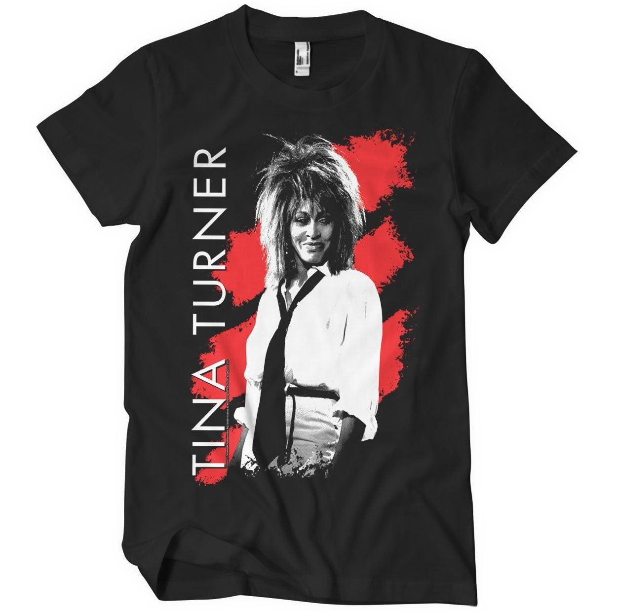 T-Shirt Ufficialmente Licenziato Di Tina Turner Tie Da Uomo S