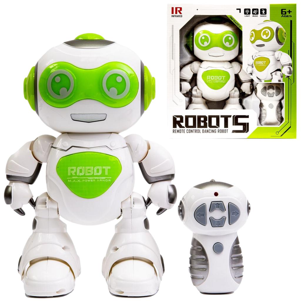 Interaktywny Robot Zabawka Tańczy Śpiewa Świeci Dźwięk Ruch Światło