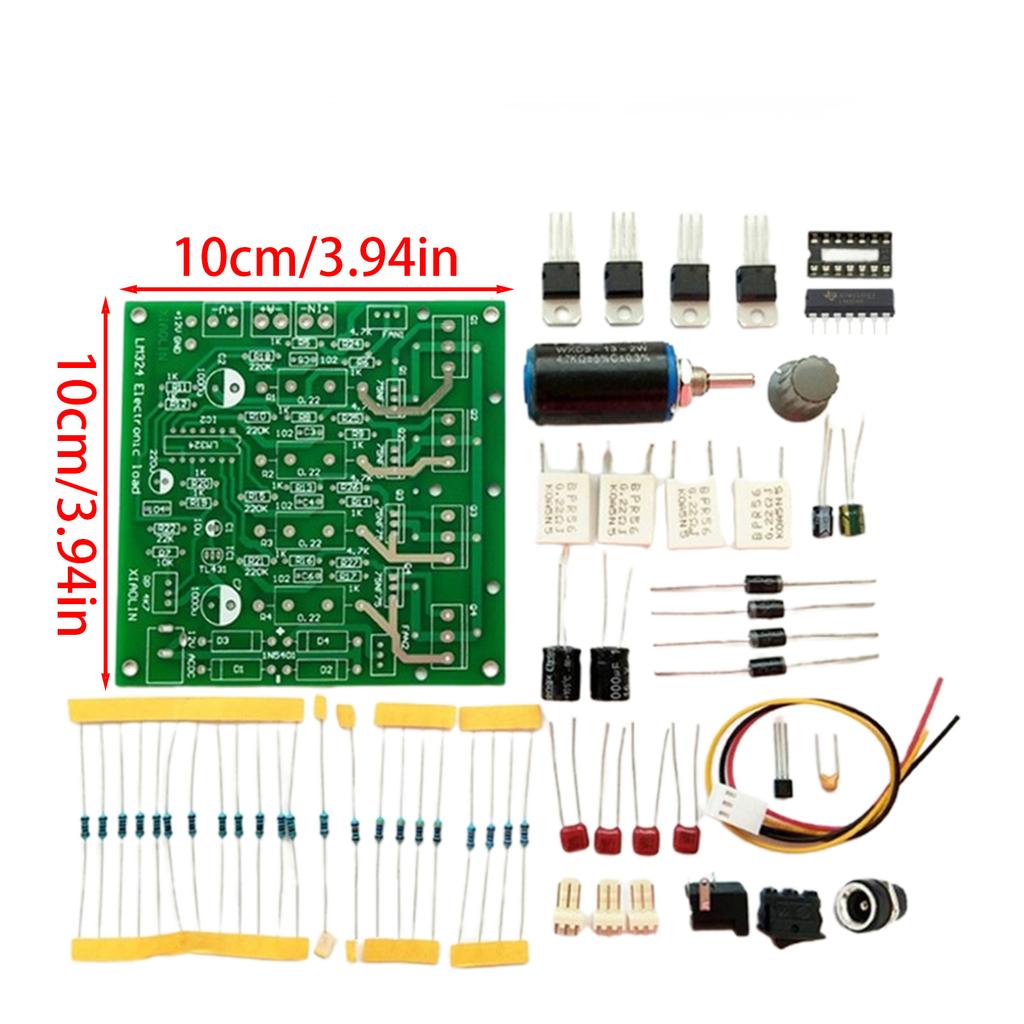 150W 10A Constant Current Electronic Load Tester Battery Discharge Capacity Test Discharge Test DIY Kits Accessories