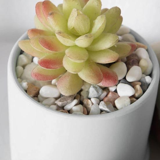 Blumentopf Innen Außen Ton Pflanztopf UV-Beständig Rissfest Groß Grün Pflanztopf Heim Gartendekor