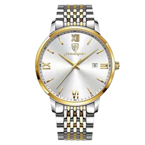 

RORIOS Men s Quartz Watch with Date Display, Lightweight and Multifunctional, Perfect for Work or Commuting, Stylish and Popular for Business, Simple