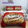 FC Bayern Munchen Pattern Bedding,Quilt Set Quilt Cover Pillowcase Home Birthday Gift(1 * duvet cover + 2 * pillowcase, without core)