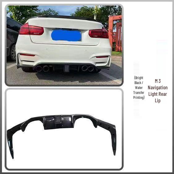 BMW 3 Series M3 Conversion Kit (2013-2019): Includes Front/Rear Bumpers, Side Skirts, Hood, Fenders (F30/F35)
