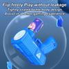 10 Hole Handheld Fully Automatic Gatling Children'S Blowing Bubble Gun Bubble Machine Without Battery And Bubble Water