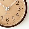 KATOMOKU muku clock 2 Brown Wall Continuous Second Diameter km-45BRRC Clock, Hand, 30.0cm (Radio-controlled)