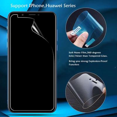 Nano PET plėvelė, skirta Huawei iPhone Meizu Wileyfox Alcatel Samsung sprogimui atsparus dangtelis