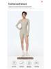 Women's European and American Style Long Sleeve Yoga Bodysuit - Sexy, Quick-Dry, Beautiful Back, Fitness and Dance Wear