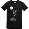 MXCAPITAL an American Werewolf In London Horror Movie Black Mens T-Shirt Graphic Unisex Tee
