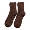 Men Socks Solid Color Thickened Winter Autumn Anti-friction Warm Soft Floor Socks for Home