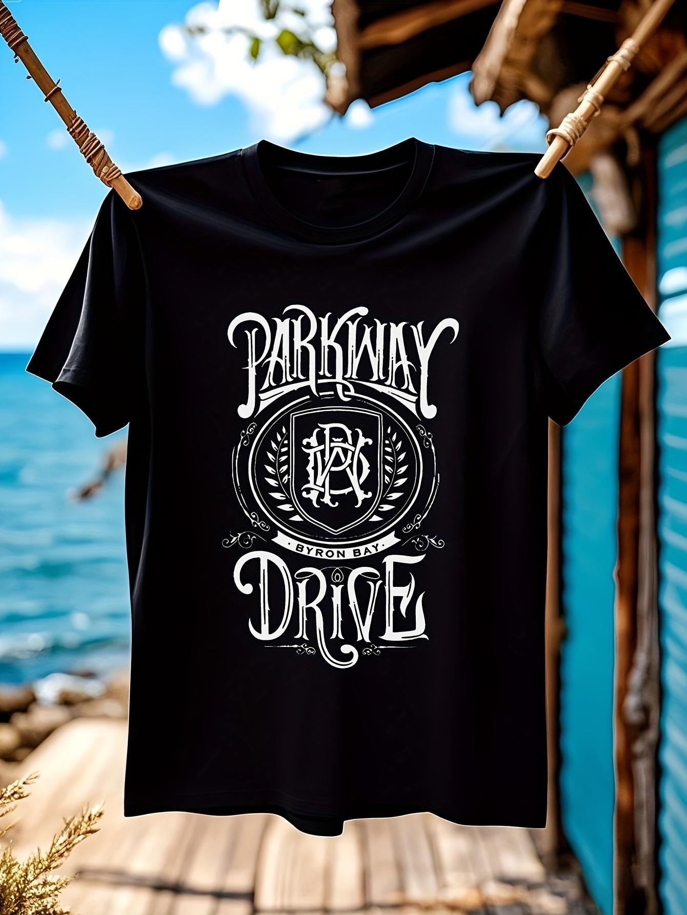 Heavyweight Cotton Tshirt - Parkway Drive Graphic Tee wit... XL