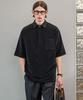 Ahidu Signature Terry Dual Collar Tee_Black
