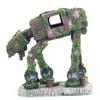 Robot Dog Shaped Aquarium Landscape Decoration Simulation Fish Tank Decoration Resin Handicraft Decoration