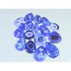 255Cts.Color Enhanced Blue Solar Cab Agate Pear Loose Gemstone 16Pcs Lot C-2135