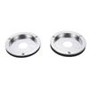 Watermelon Lights Bunk Adapter Stainless Steel Round Marker Light Bezel Cover for Trucks Trailers