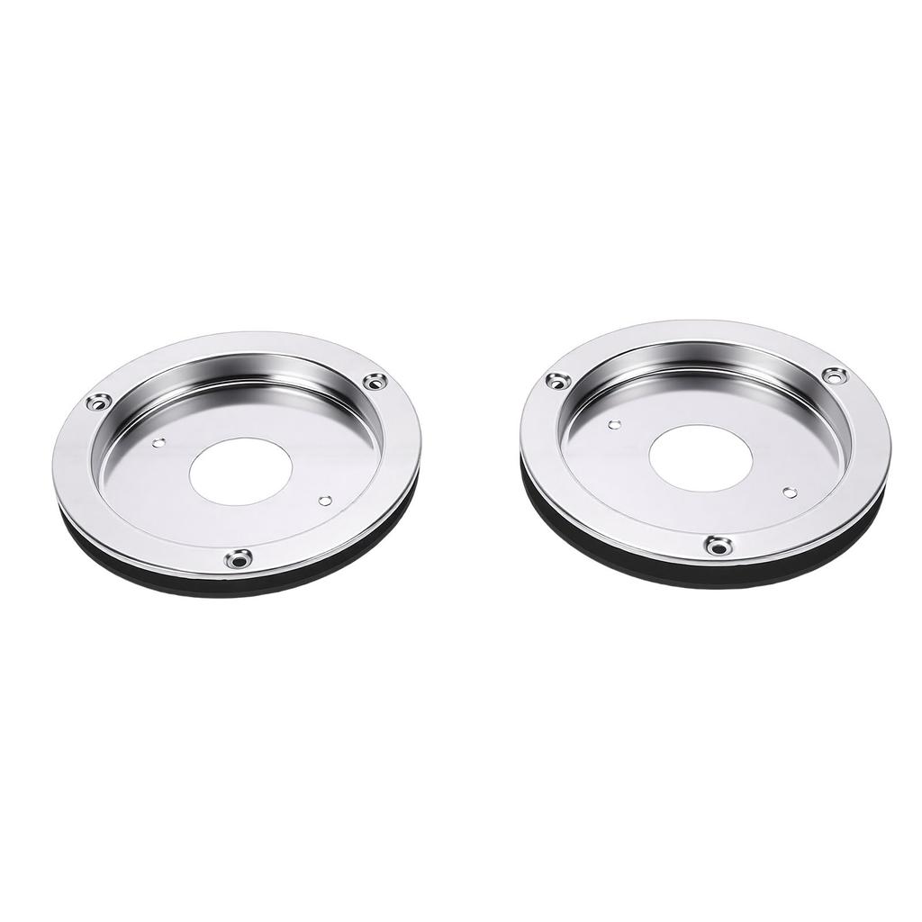 Watermelon Lights Bunk Adapter Stainless Steel Round Marker Light Bezel Cover for Trucks Trailers