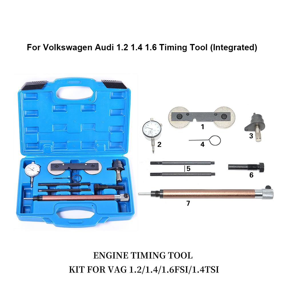 Engine Timing Kit Engine Chain Timing Tool Kit with Storage Box Engine Chain Timing Tool for Volkswagen Caddy/Caddy Maxi 10-12